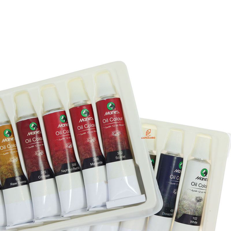رنگ روغن 24 رنگ ماریس آرتیست (4)