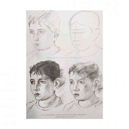 چهره سازی با مداد کنته