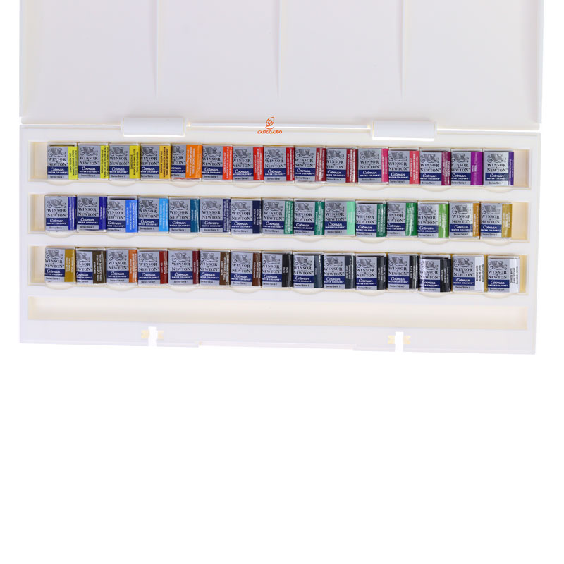 آبرنگ قرصی 45 رنگ کاتمن وینزور (6)