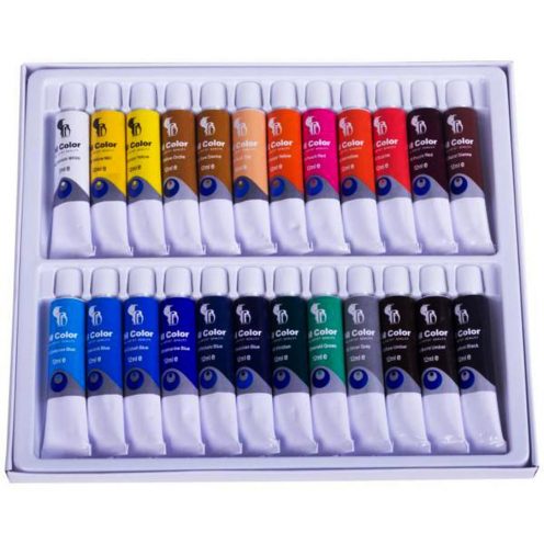 رنگ روغن 24 رنگ پارس آرتیست