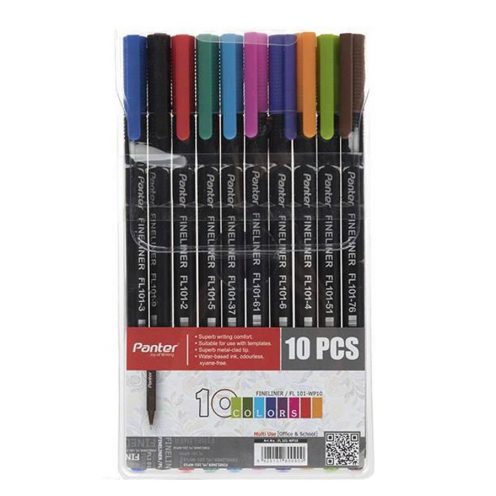 روان نویس 10 رنگ پنتر