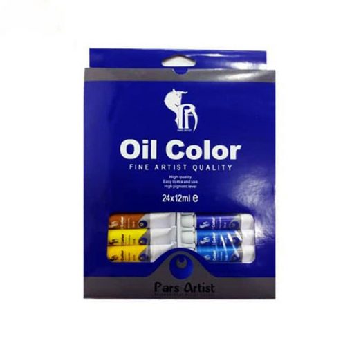 رنگ روغن 24 رنگ پارس آرتیست