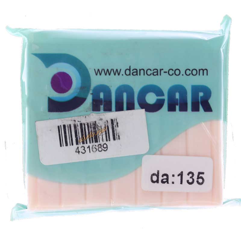 خمیر فیمو پلیمری حرارتی گلبهی کد 135 دانکار