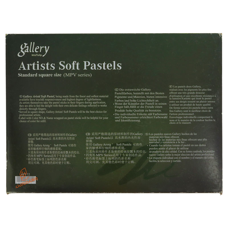 گچ پاستل 72 رنگ WildTulip گالری (2)