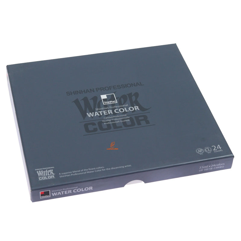 آبرنگ تیوپی 24 رنگ شین هان (2)