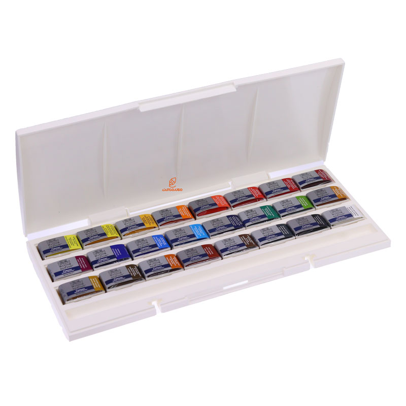 آبرنگ قرصی 45 رنگ کاتمن وینزور (8)