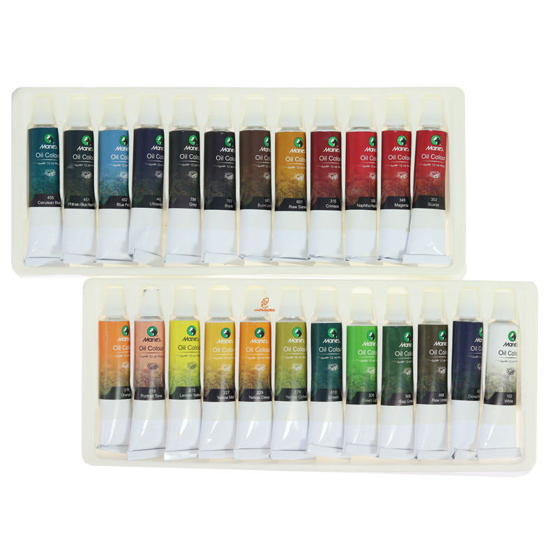 رنگ روغن 24 رنگ ماریس آرتیست (3)