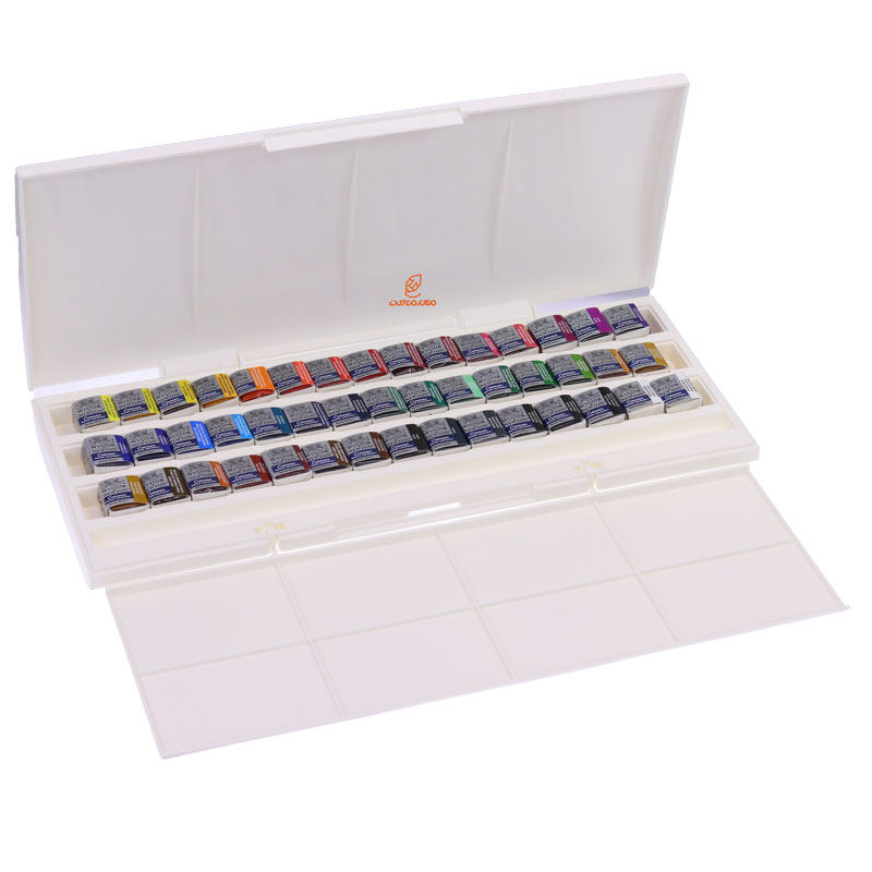 آبرنگ قرصی 45 رنگ کاتمن وینزور (4)