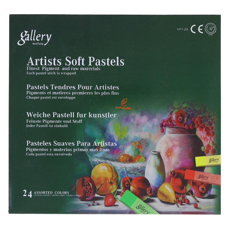 گچ پاستل 24 رنگ WildTulip گالری