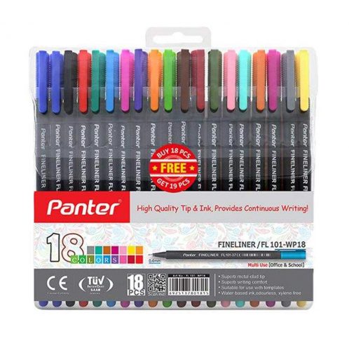 روان نویس 18 رنگ پنتر