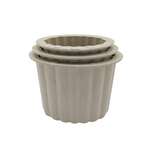 قالب شمع بیضی پلاستیکی