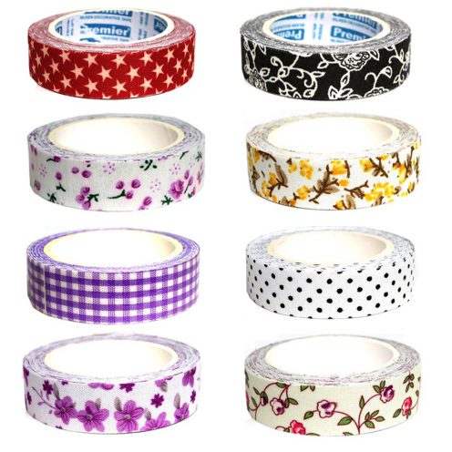 چسب نواری رنگی طرحدار