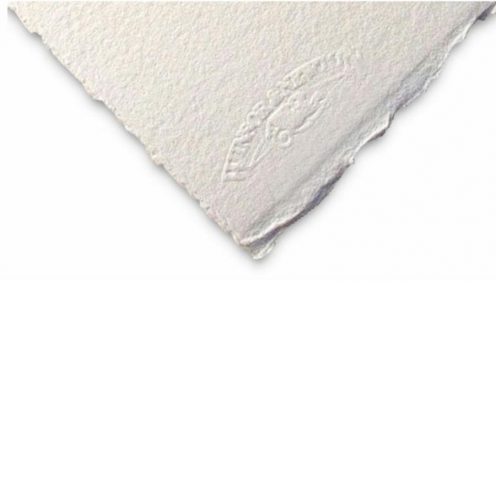 مقوا سفید آبرنگ 300 گرم 100%کتان 76*56 وینزور