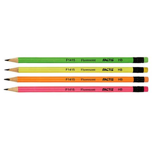 مداد مشکی 4 عددی فلورسنت فکتیس