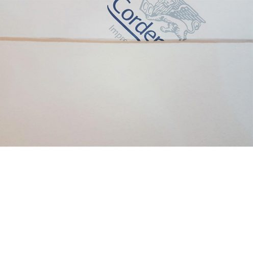 مقوا سفید 450 گرم 50%کتان 50*70 اشتنباخ