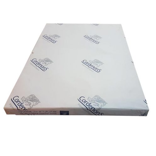 مقوا سفید 450 گرم 50%کتان 50*70 اشتنباخ