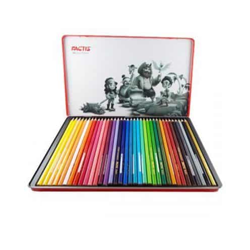 مداد رنگی 36 رنگ فلزی فکتیس