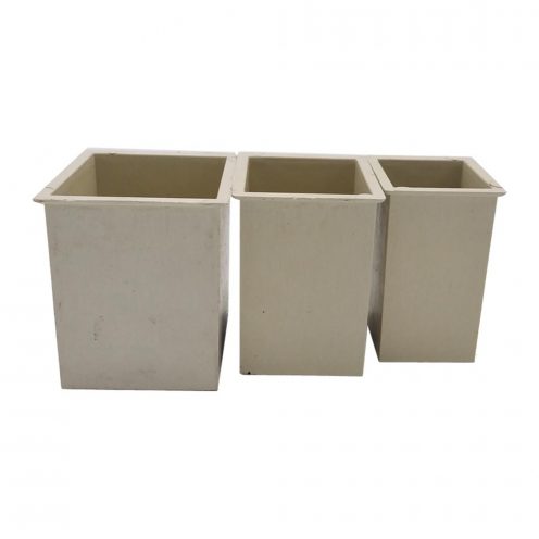 قالب شمع مربعی پلاستیکی