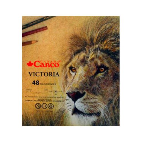 مداد رنگی 48 رنگ جعبه چوبی کنکو مدل ویکتوریا