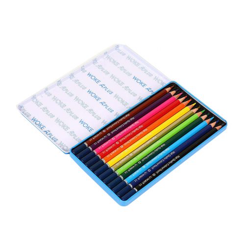 مداد رنگی 12 رنگ فلزی ووک