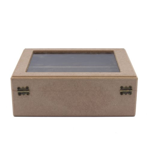 جعبه چوبی جا قاشقی شیار دار 181