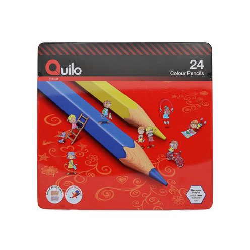 مداد رنگی 24 رنگ فلزی کویلو