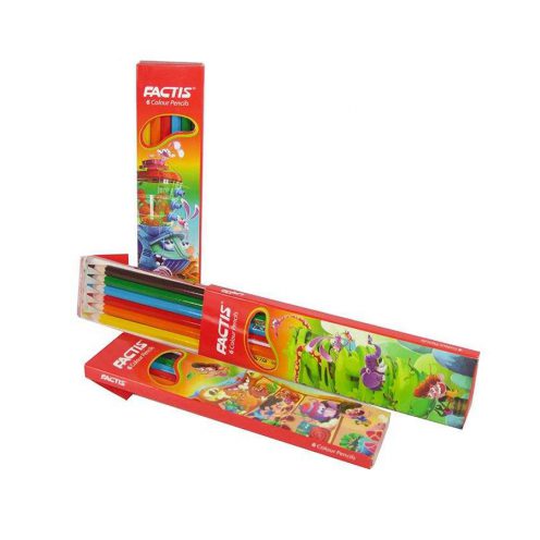 مداد رنگی 6 رنگ فکتیس
