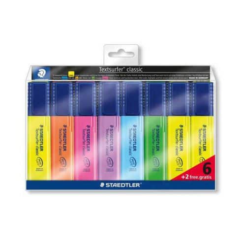 علامت زن بسته ای 2+6 رنگ استدلر