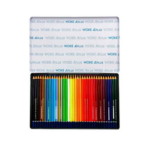 مداد رنگی 36 رنگ فلزی ووک