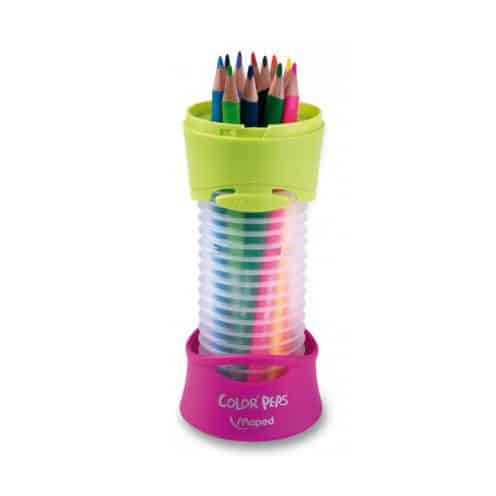 مداد رنگی 12 رنگ لوله ای فلکسی مپد