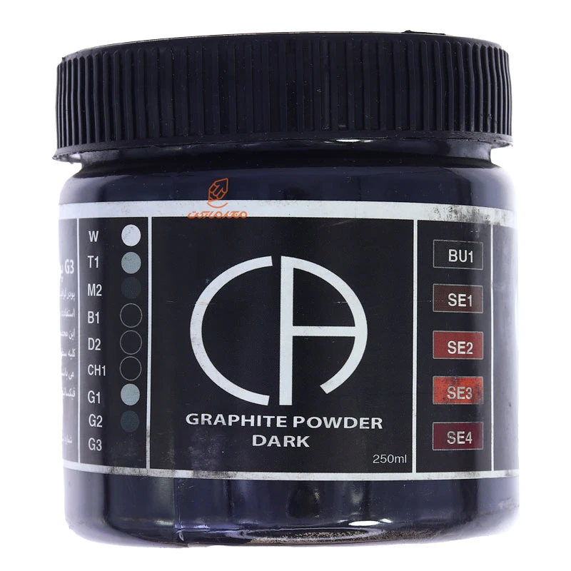 پودر گرافیت G3 مشکی تیره کلارک (2)