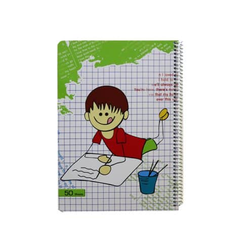 دفتر شطرنجی 50 برگ عرش