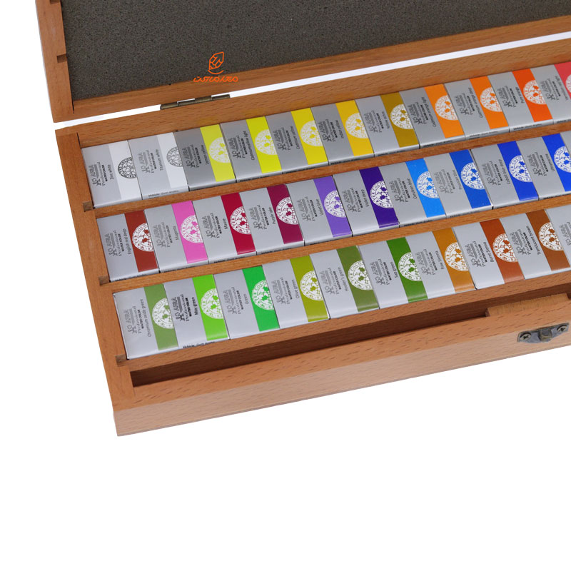 آبرنگ 48 رنگ جعبه چوبی افرا (7)