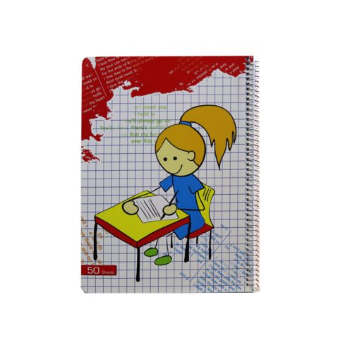 دفتر شطرنجی 50 برگ عرش