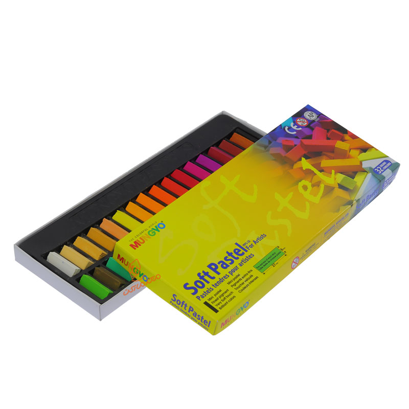 گچ پاستل 32 رنگ نیمه مانگیو (5)