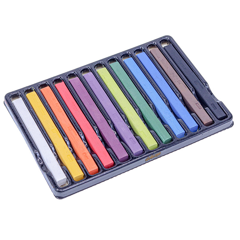 گچ پاستل 12 رنگ پژواک (3)