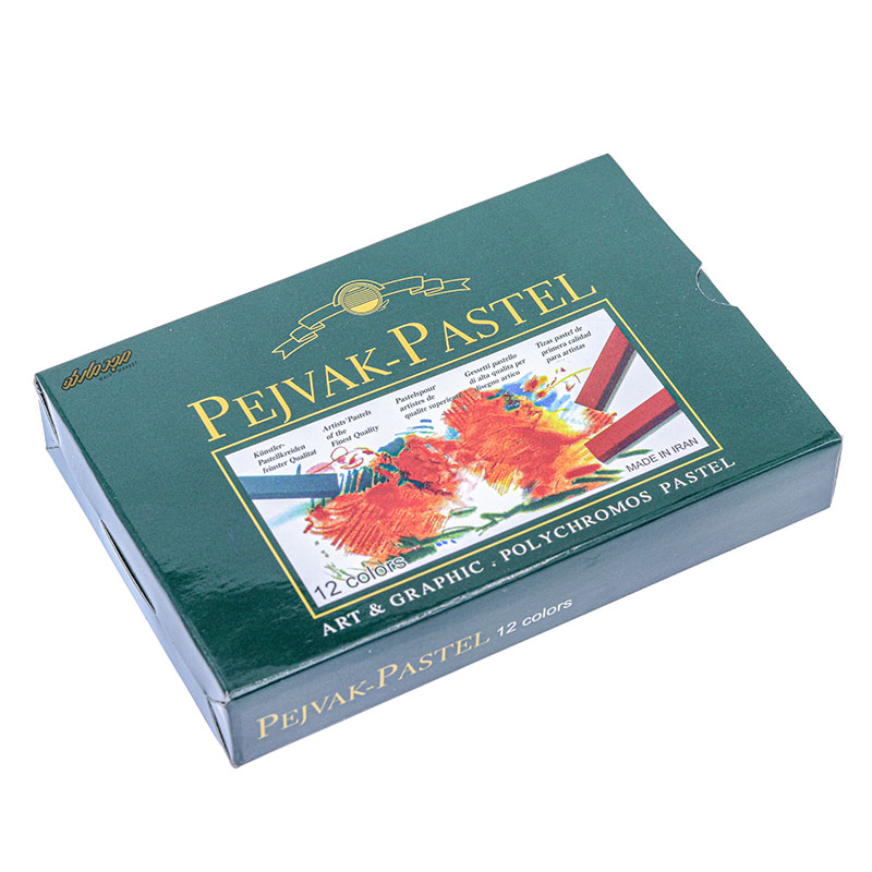 گچ پاستل 12 رنگ پژواک