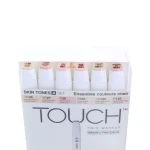 ست ماژیک 6 عددی براش رنگ پوست A تاچ TOUCH (1)