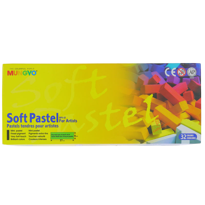 گچ پاستل 32 رنگ نیمه مانگیو (8)