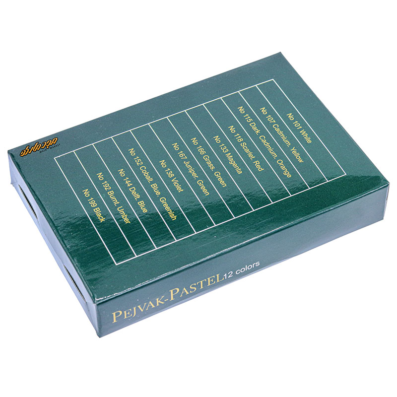 گچ پاستل 12 رنگ پژواک (5)