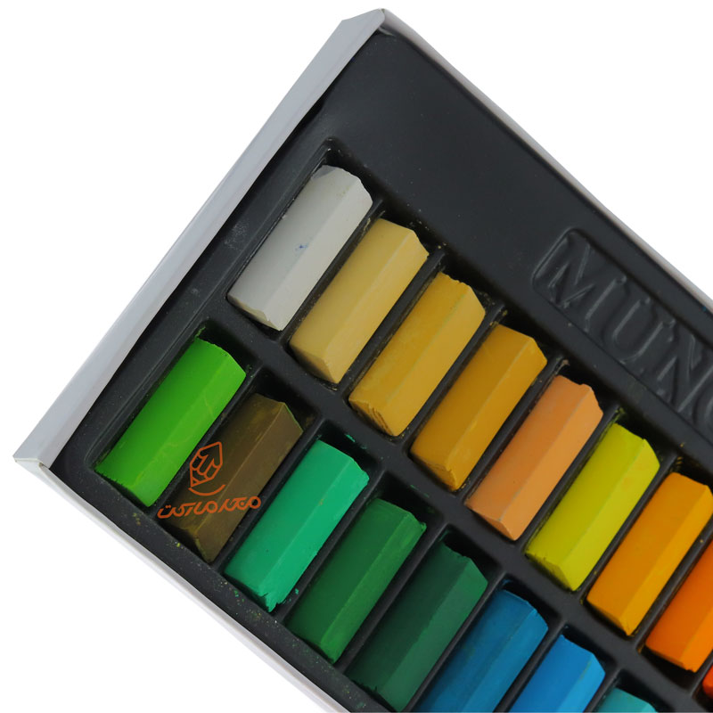 گچ پاستل 32 رنگ نیمه مانگیو (2)