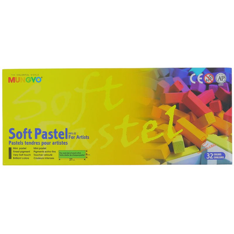 گچ پاستل 32 رنگ نیمه مانگیو (6)