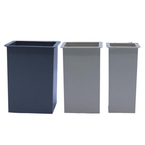 قالب شمع مکعب 15 سانت 3 عددی پلاستیکی