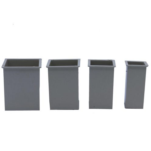 قالب شمع مکعب 8 سانت 4 عددی پلاستیکی