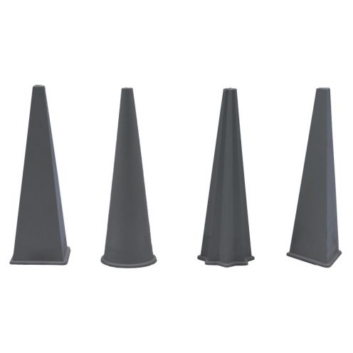 قالب شمع 4 عددی 15 سانت پلاستیکی