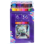 مداد رنگی 36 رنگ مقوایی ام کیو (3)