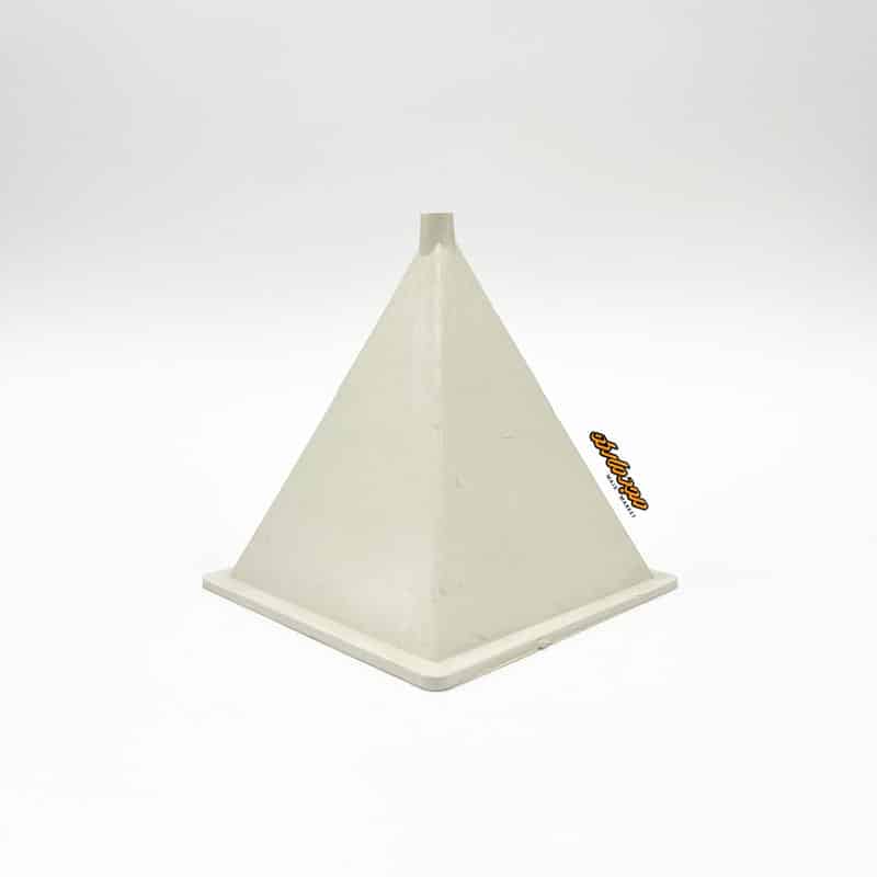 قالب شمع هرم 4 وجهی پلاستیکی