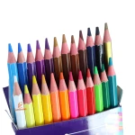 مداد رنگی 24 رنگ جعبه مقوایی ام کیو MQ (1)