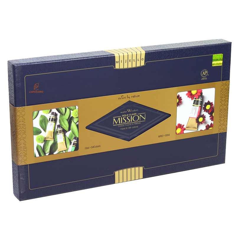 آبرنگ 34 رنگ میشن MISSION
