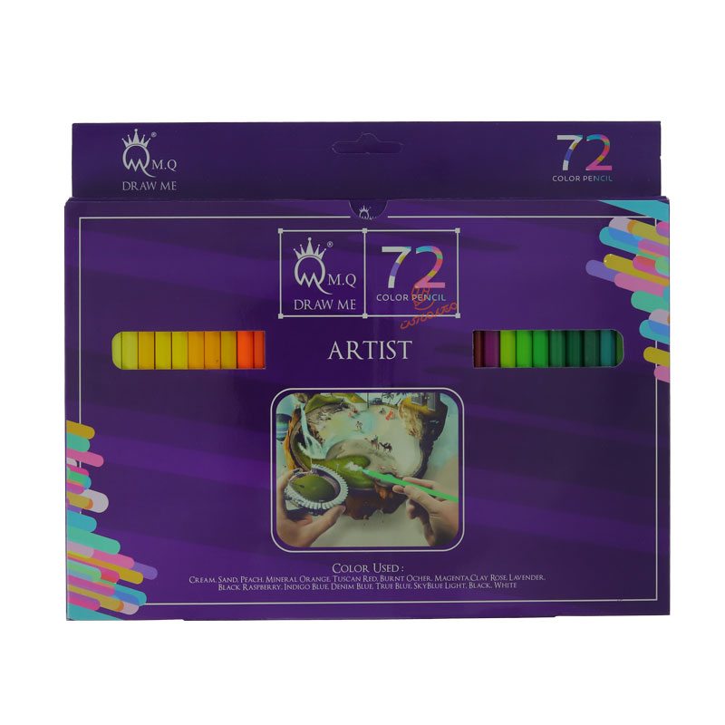 مداد رنگی 72 رنگ ام کیو MQ